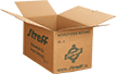 Open box. Standard moving box also used for archiving