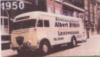 1950 Albert Streff Moving Truck