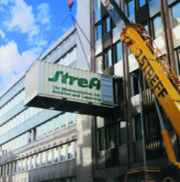 Streff Vehicle Fleet Moving Container with Crane
Boulevard Royal Luxembourg