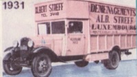 1931 Albert Streff Camion de déménagement