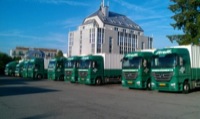 2007 Streff Camion de déménagement de Mercedes und MAN